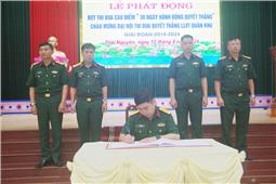 Lực lượng vũ trang tỉnh Thái Nguyên thi đua giành 3 nhất